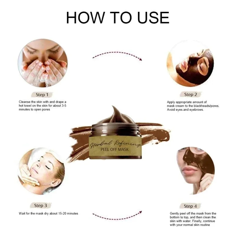 Herbal Refining Peel-Off Facial Mask