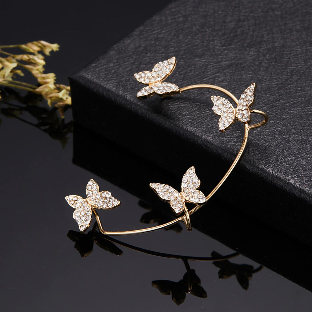 Butterfly Ear Clips