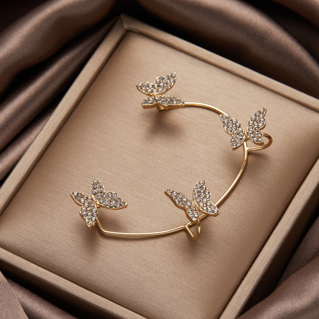 Butterfly Ear Clips