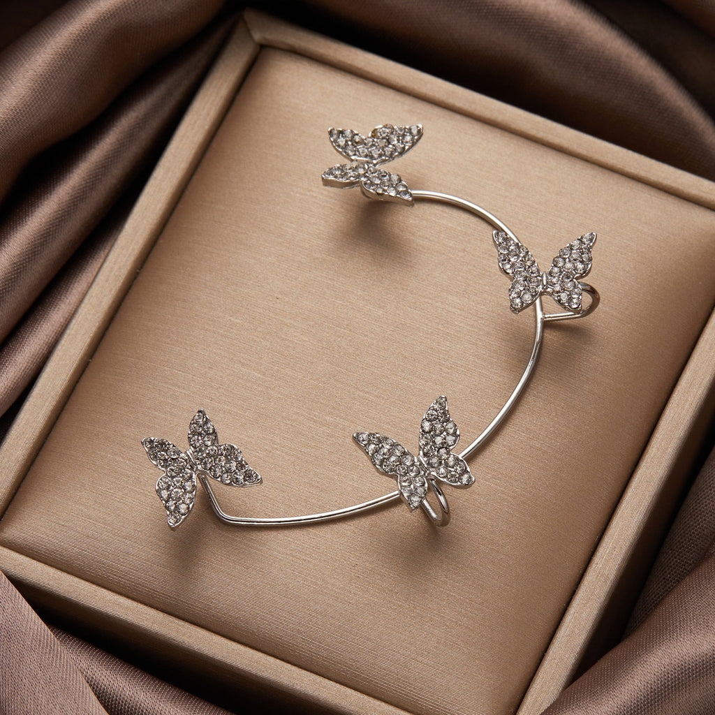 Butterfly Ear Clips